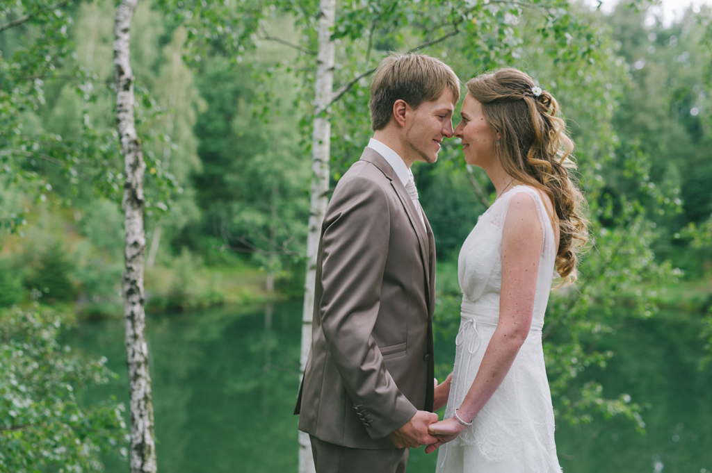 Eine Liebeserklärung in Lößnitz-Ein Hochzeitsfotograf zu Gast bei einer Lovestory